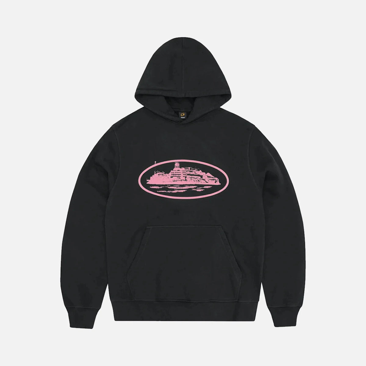 Men Women Streetwear Hoodie Vintage Island Graphic Print Hooded Sweatshirt Loose Oversized Pullover Hip Hop Street Casual Tops